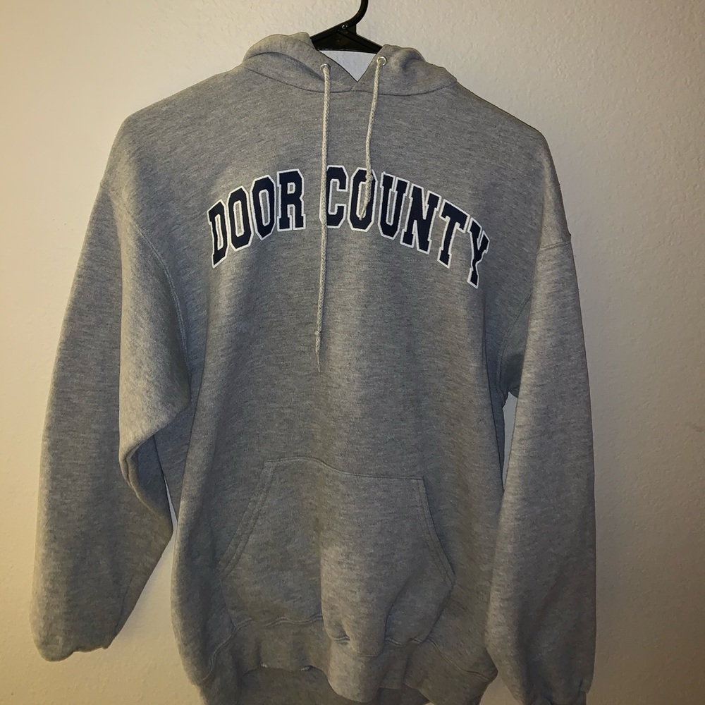 Door County Grey Sweatshirt